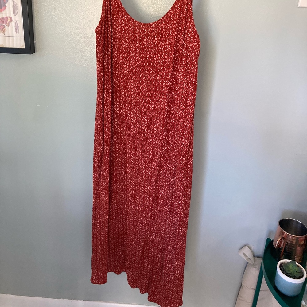 Forever 21 straight spaghetti strap midi dress